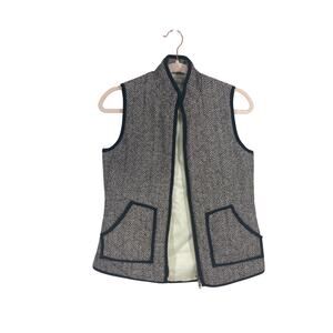 Hemline Mom Sleeveless Medium Women's Gorpcore Puffer Almond Mom Preppy Vest